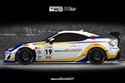 Toyota Gt86 Motorsport Racing Race Car Livery