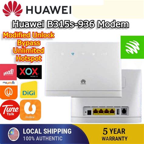 Bypass Huawei B B S Modified Cpe Router G Lte Modem