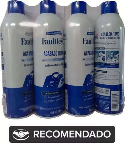 Almidón Profesional Faultless Para Ropa 4 Pzas De 585 Ml MercadoLibre