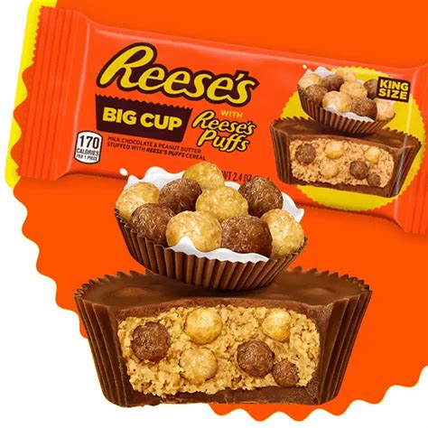 Reeses Big Cup Stuffed With Reeses Puffs Cereal