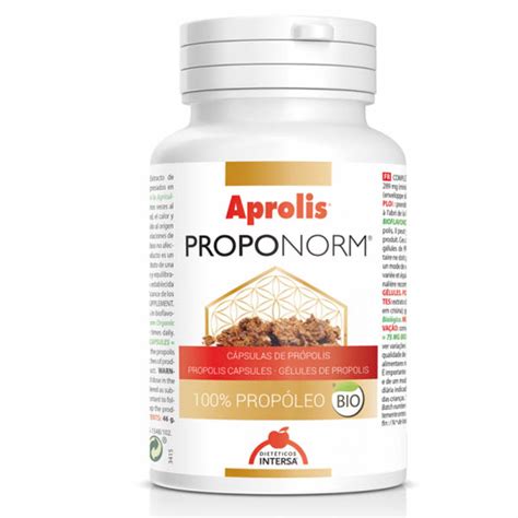 Aprolis PROPONORM bio 60 cápsulas propóleo puro