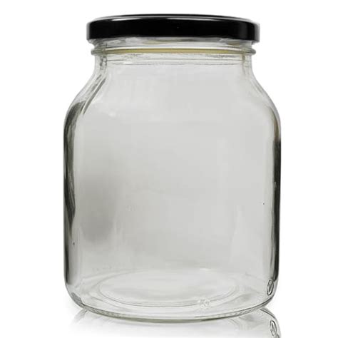 Ml Clear Glass Jar Twist Off Lid Ampulla Ltd