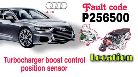 P Location Audi Turbocharger Boost Control Position Sensor