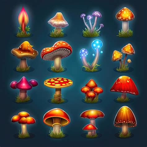 Premium Ai Image Dark Mushroom Magic Ai Generated