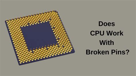 How To Fix Bent Cpu Pins Easy Diy Guide