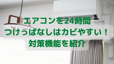 エアコンを24時間つけっぱなしはカビやすい！対策機能を紹介 みゆろぐ