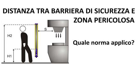 Come Determinare La Distanza Tra Una Barriera Fotoelettrica Di