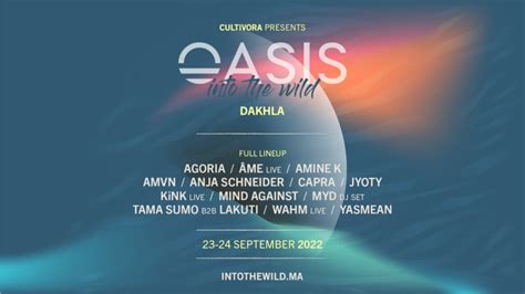 Into The Wild Le Nouveau Concept Nomade De Oasis Festival Dakhla