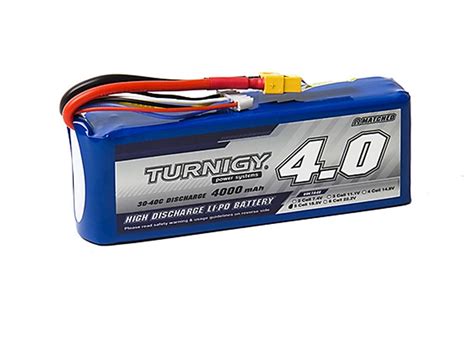 Turnigy 4000mAh 5S 30C Lipo Pack w/XT-60 | HobbyKing
