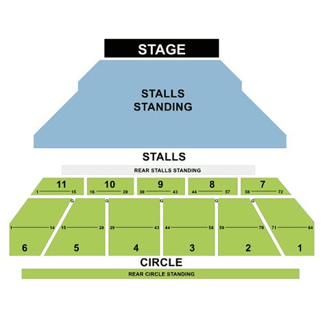 Exploring The Eventim Apollo Seating Map A Guide For Concertgoers In