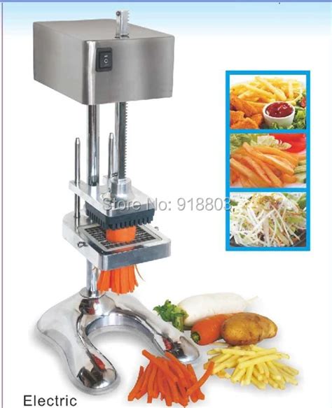 Commercial Use 110v 220v Electric Potato French Fries Cutter Slicer In