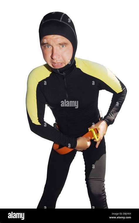 Strong Diver Cut Out Stock Images Pictures Alamy