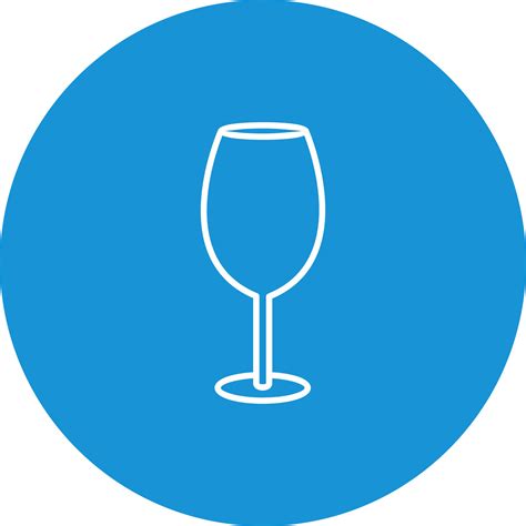 Wine Glass Vector Icon 14922819 Vector Art At Vecteezy