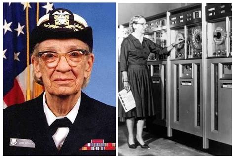 Grace Murray Hopper Was A Us Navy Rear Admiral And A