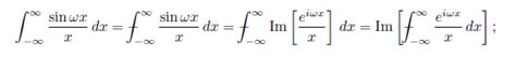 Complex Analysis Calculate Int Infty Infty Frac Sin