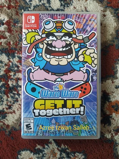 Nintendo Switch Warioware Get It Together Video Gaming Video Games