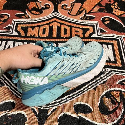 Hoka One One Shoes, size Women’s 8, have some wear... - Depop