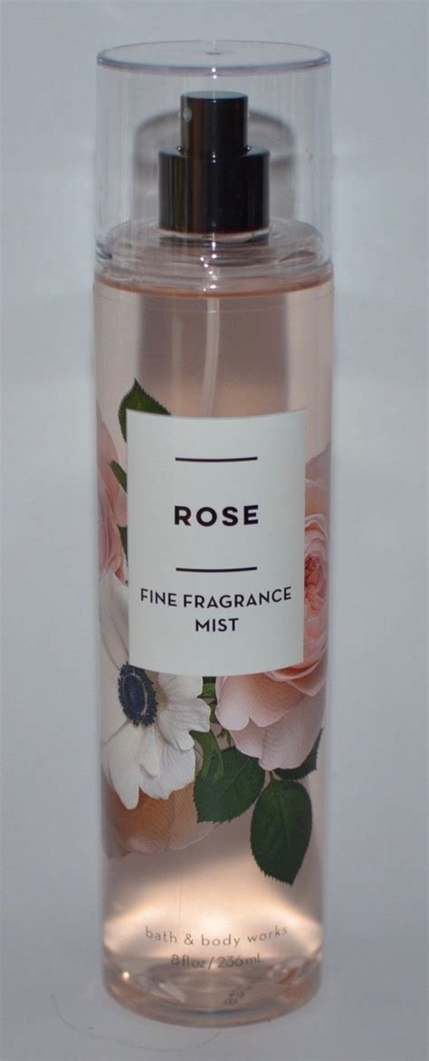 New Bath Body Works Rose Fine Fragrance Mist Spray Splash Body