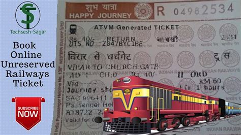 Book Unreserved Rail Ticket Online Online General Rail Ticket