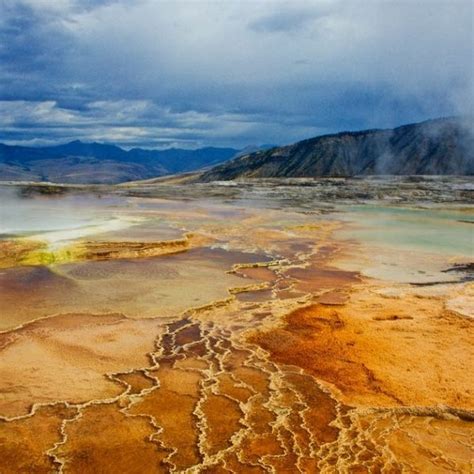 Yellowstone Mammoth Hot Sulphur Spring - Martin Spilker Photography