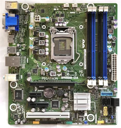 PEGATRON IPMSB-DA REV:1.02A Zócalo 1155 DDR3 Matx EUR 65,47 - PicClick FR