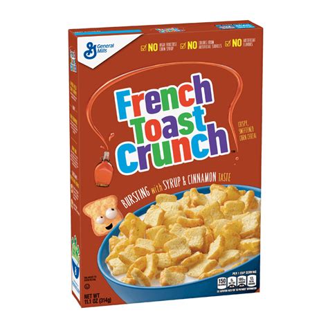 General Mills French Toast Crunch Τραγανά Δημητριακά Με Γεύση Κανέλας