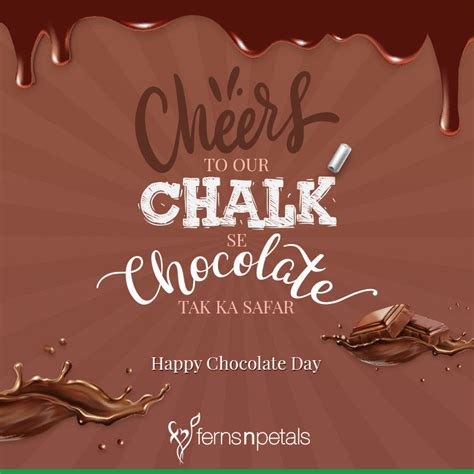 Happy Chocolate Day Quotes, Wishes & Images For Love | Ferns N Petals