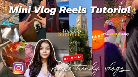 Viral Instagram Mini Vlog Reels Editing Tutorial How To Make Mini