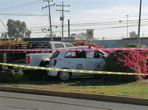 Muere Taxista Tras Ser Impactado Por Camioneta Que Iba A Exceso De