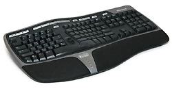 Tastatura ergonomica wireless de la Microsoft