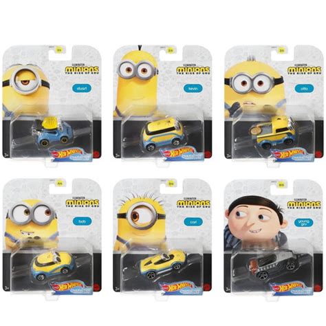 Promo Hotwheels Hot Wheels Character Cars Minions Set Of Pcs Cicil X Jakarta Barat