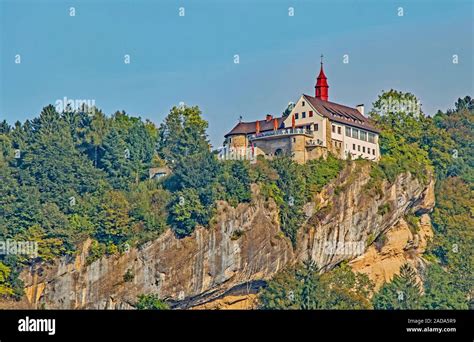 Castle Restaurant Gebhardsberg Bregenz, Austria Stock Photo - Alamy