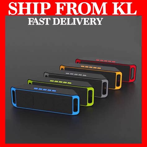 Megabass Portable Bluetooth Wireless Stereo Speaker Usb Aux Sd Call