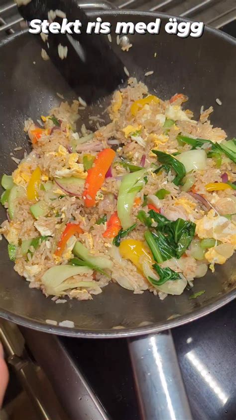 Stekt Ris Med ägg Mumsig Matlagning Godaste ข้าวผัดแสนอร่อย Chon Yamdee Andersson Facebook
