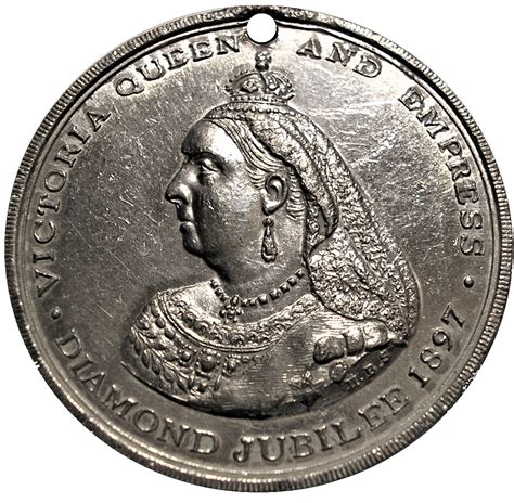 Medal Queen Empress Victoria Diamond Jubilee United Kingdom Numista