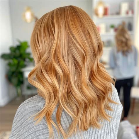 Verbluffende Strawberry Blonde Kleuridee N Voor