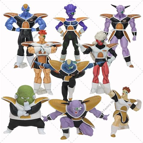 Dragon Ball Z Guldo Burter Ginyu Jeice Recoom Cui Ginyu Force Action