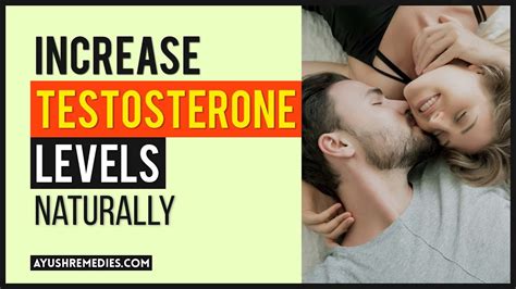 Herbal Treatments For Low Testosterone Levels Improve Male Health