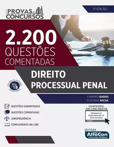 Série Provas Concursos Processo Penal 2 200 Questões Comentadas de