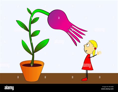 cultivation of flowers - vector Stock Vector Image & Art - Alamy