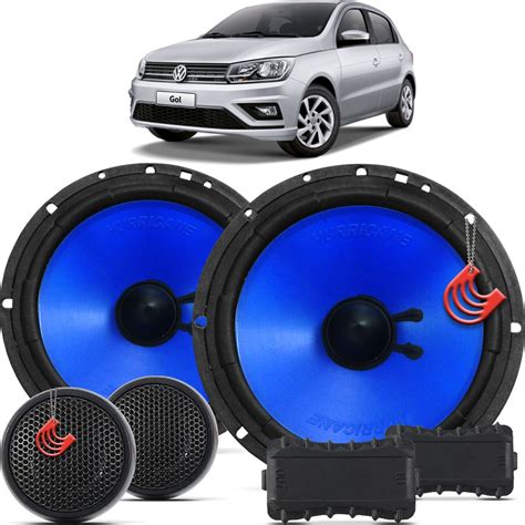 Kit Alto Falantes Dianteiros Volkswagen Gol G8 2019 até 2021