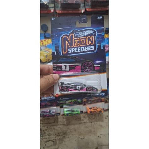 Jual Hot Wheels Neon Speeders Mclaren F1 GTR Shopee Indonesia