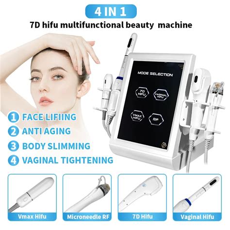 Multifunction Hifu Wrinkle Removal Rf Microneedling 4d Vmax Hifu 7d