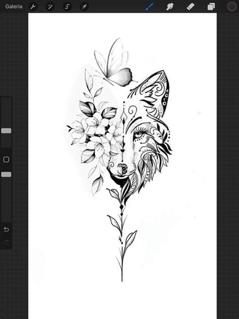 Pin By Barbara Gentry On Boredpanda In 2024 Wolf Girl Tattoos Wolf