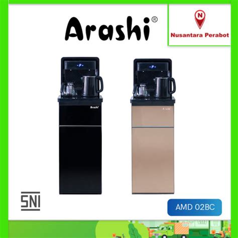 Jual Arashi Amd Bc Dispenser Galon Bawah Multifungsi Hot Cool