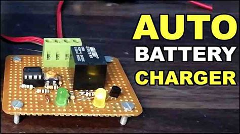 How To Make Auto Battery Charger Using Lm358 Tronicspro