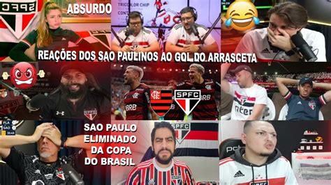 Rea Es Dos S O Paulinos Ao Gol Do Arrascaeta No Flamengo X S O Paulo