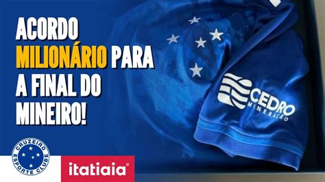 CRUZEIRO FECHA ACORDO MILIONÁRIO POR PATROCÍNIO DE EMPRESA MINEIRA