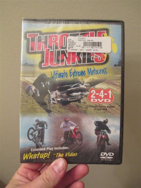 Throttle Junkies Whatup Motocross Full Throttle Brand New 2