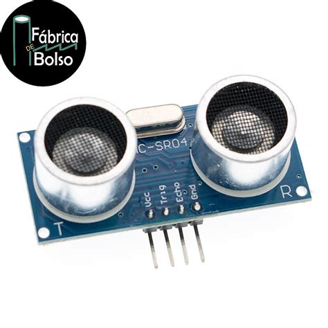 Módulo ultrassom Hc sr04 Hcsr04 Sr04 Arduino Sensor Ultrassonico